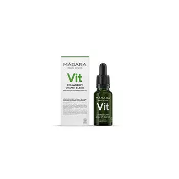 масло для ухода за лицом Organic skincare srum facial de vitaminas de fresa Natura siberica, 17 мл