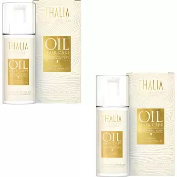 Масло для ухода за волосами Thalia Organic Argan and Jojoba, 2 тюбика по 75 мл