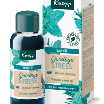 Масло для ванн с розмарином и мятой, 100 мл Kneipp Goodbye stress