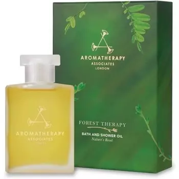 Масло для ванны и душа Forest Therapy, 55 мл, с эфирными маслами розового перца, кипариса и дерева Хо, Aromatherapy Associates