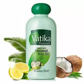 Масло для волос, кокос, 300мл Vatika Dabur