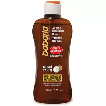 Масло для загара с эффектом сияния 200мл, Babaria