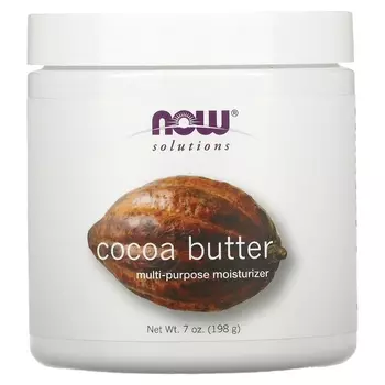 Масло какао Now Foods Solutions, 198 г