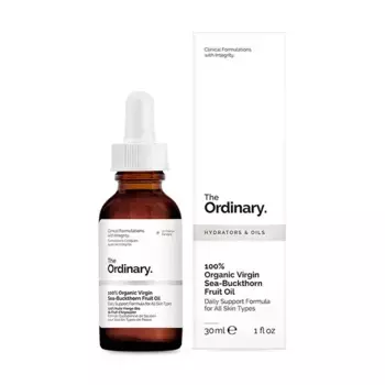 Масло, которое питает и защищает кожу 100% Organic Virgin Sea-Buckthorn Fruit Oil The Ordinary, 30 ml