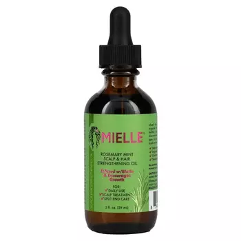 Масло Mielle для укрепления волос и кожи головы, розмарин и мята, 59 мл