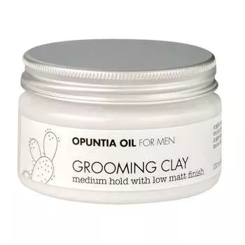 Масло опунции для мужчин Grooming Clay, глина для лепки, средней фиксации и матового финиша, 100 мл Rica