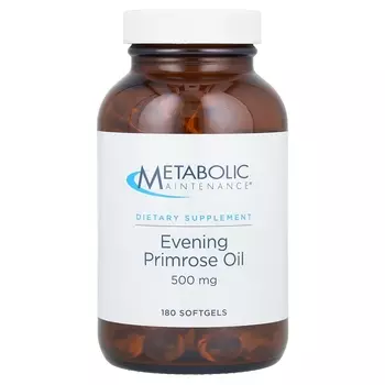 Масло примулы вечерней Metabolic Maintenance для поддержания метаболизма, 180 мягких таблеток
