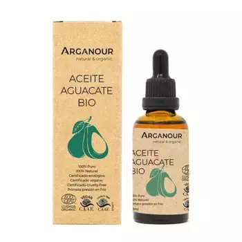 Масло с множеством свойств Aceite De Aguacate Bio 100% Puro Arganour, 50 ml