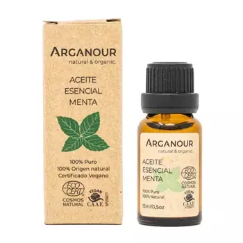 Масло с успокаивающими и антисептическими свойствами Aceite Esencial De Menta Arganour, 15 ml
