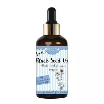 Масло семян черного тмина с пипеткой, 50 мл Nacomi, Black Seed Oil