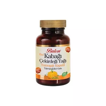 Масло семян тыквы Balen 1380 мг, 100 капсул