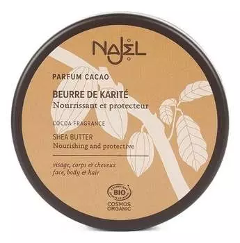 Масло ши с ароматом какао, 100г Najel