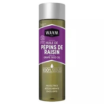 Масло виноградных косточек Waam 75 мл - чистое растительное масло для защиты и баланса Markenlos