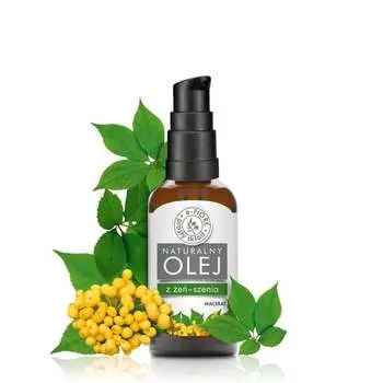 Масло женьшеня Macerat - омоложение кожи - 50мл E-Fiore