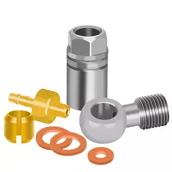 Масляная емкость LeBycle HOPE, универсальный набор соединений масляных трубок Hope, масляная игла, оливковая головка, пятипроводной суппорт корпуса TECH3 V4 E4 X2 (набор пятипроводных разъемов корпуса с открытым концом суппорта, 1 комплект)