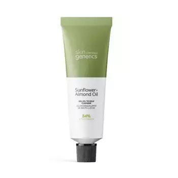 Масляный гель для снятия макияжа Sunflower + Almond Oil Skin Generics, 1 UD