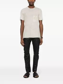 Masnada футболка с эффектом потертости, нейтральный цвет