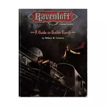 Masque of the Red Death - A Guide to Gothic Earth, Ravenloft (TSR), мягкая обложка