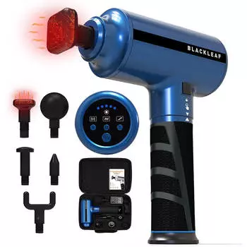 Массажер Blackleaf Deep Tissue Percussion, темно-синий