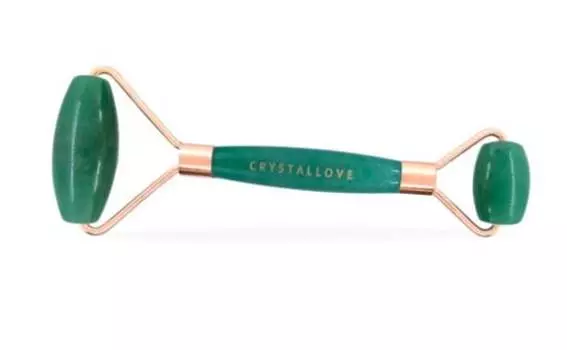 Массажер для лица Crystallove Aventurine