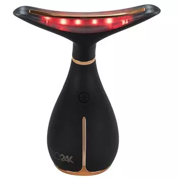 Массажер для лица GLO24K, черный