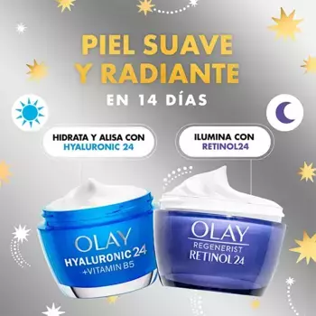 Массажер Гуаша-Дневной крем-Ночной крем Set De Regalo Olay, 1 UD