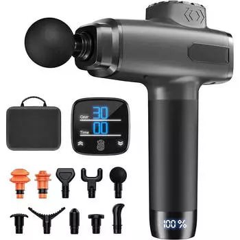 Массажер HeaDot Deep Tissue Muscle KZD02, черный