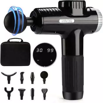 Массажер LHReTXQ Deep Tissue Percussion, черный