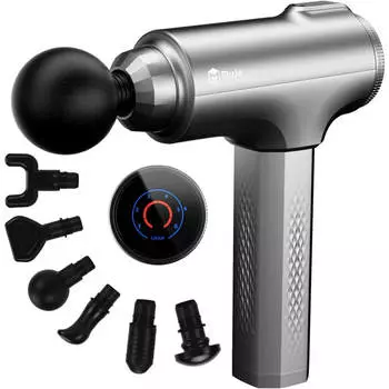 Массажер Muje Deep Tissue, серебристый