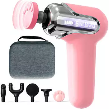 Массажер Rioneo Mini 2.0 Cat Paw, розовый