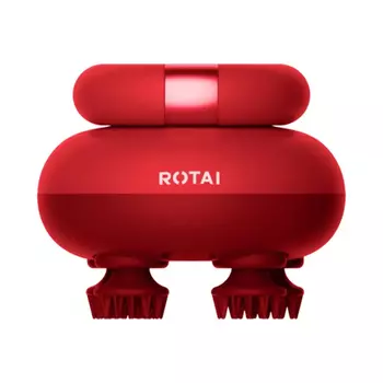 Массажер Rotai Q20 для кожи головы, красный