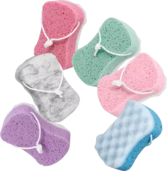 Массажная губка 1 шт. ebelin