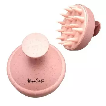 Массажная щетка для мытья волос на голове Deni Carte