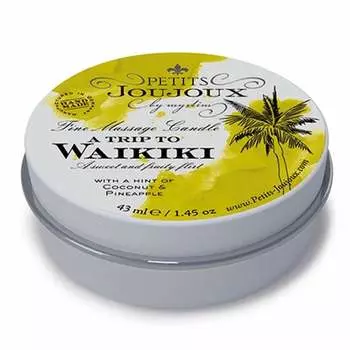 Массажная свеча - Массажная свеча Petits Joujoux Waikiki 33 грамма, Inna marka