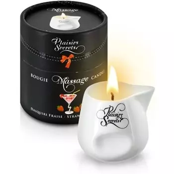 Массажная свеча Plaisir Secret - Клубничный дайкири Loverspack