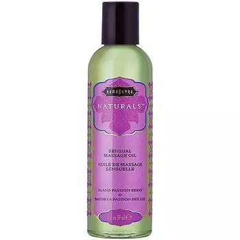 Массажное масло Naturals Island Passion Berry 59 мл, Kamasutra