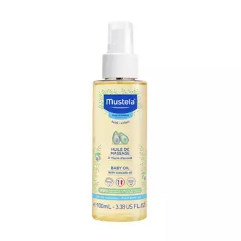 Массажное масло-спрей Baby Oil Mustela