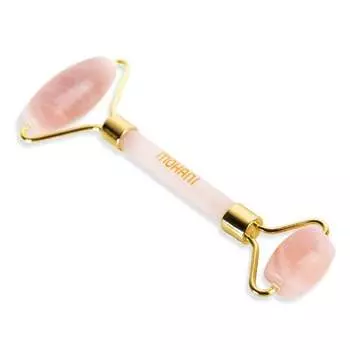 Массажный ролик для лица из розового кварца Mohani