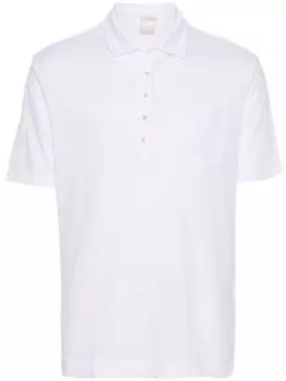 Massimo Alba льняная рубашка поло Wembley, белый