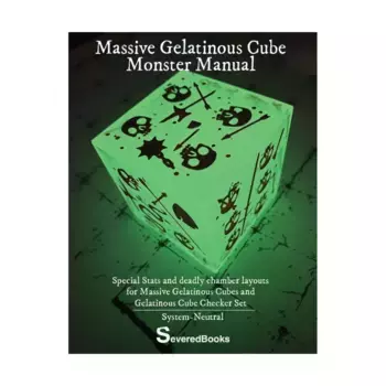 Massive Gelatinous Cube Monster Manual, Role Playing Games (Severed Books), мягкая обложка
