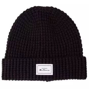 Массивная вязаная шапка Ben Sherman, черный