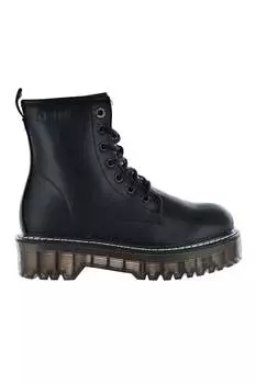 Массивные ботинки из экокожи Big Star, черный