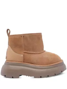 Массивные ботинки R13, коричневый