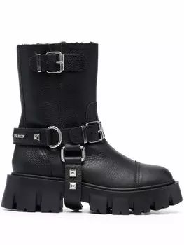 Массивные ботинки с заклепками Philipp Plein, черный