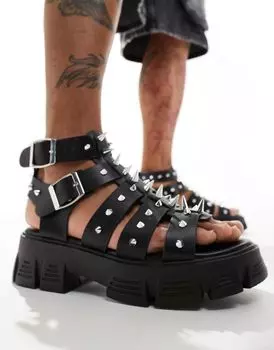 Массивные гладиаторы с заклепками ASOS DESIGN
