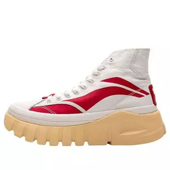 Массивные кеды с волнистым ботинок Li-Ning, белый