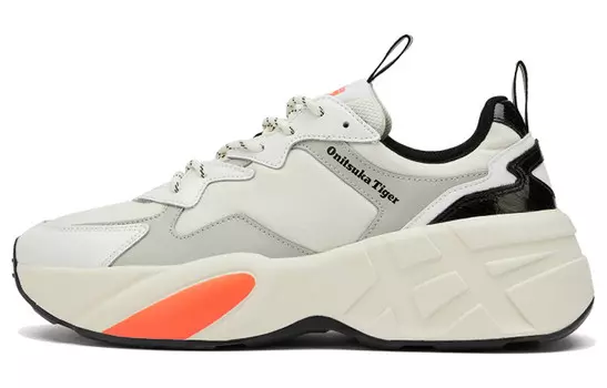 Массивные кеды унисекс низкие бежевые Onitsuka Tiger