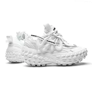 Массивные кеды унисекс с низким верхом белого цвета Ord, цвет Pearl White