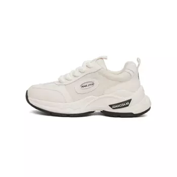 Массивные кеды унисекс с низким верхом бежевого цвета Uncle'S House