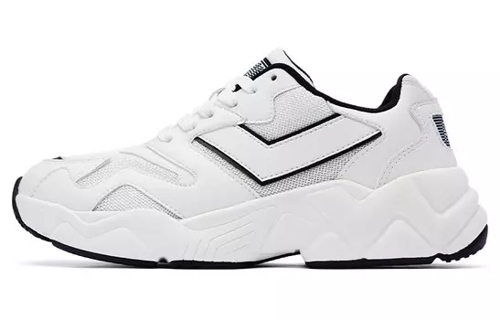 Массивные кеды унисекс с низким верхом черного цвета Pony